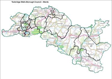 Have Your Say On A New Political Map For Tunbridge Wells Borough   Wards   No Labels 