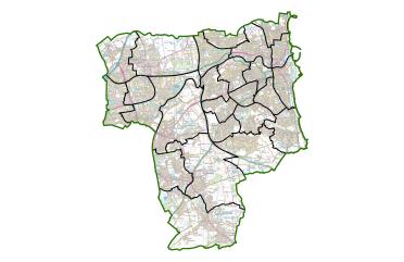A map of current wards in Sunderland
