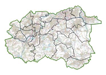 Have Your Say On A New Political Map For Wakefield Council LGBCE   Wakefield Map 