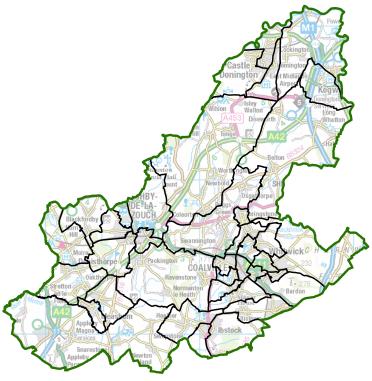 North West Leicestershire current wards