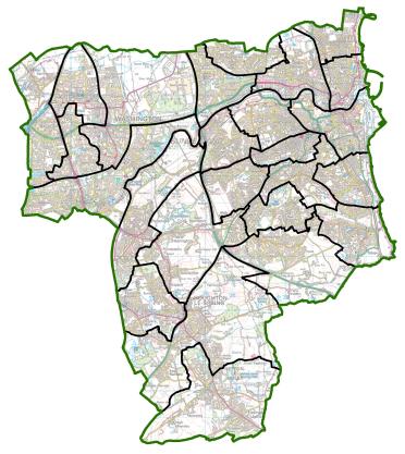 Proposed wards for Sunderland