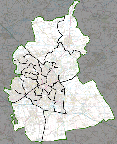 Swindon proposed wards map