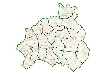 New political map for Walsall Council | LGBCE